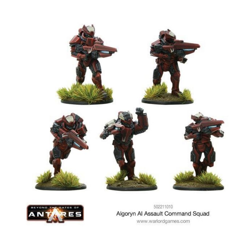 Algoryn Assault Command Squad Miniatures Box Set, 2 of 4