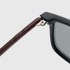 Anna-Kaci  Unisex Square Polarized Lightweight UV Protection Sunglasses - Red Frame - Silver Lens - 4 of 4