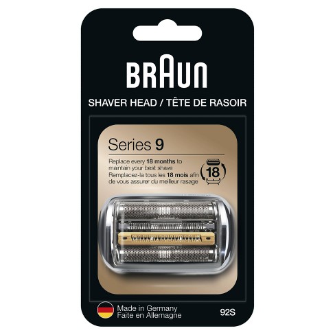 Braun Series 9-92s Electric Shaver Replacement Head : Target