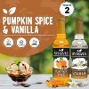 Syruvia Variety Pack - Pumpkin Spice & Vanilla Syrup 25.4 Fl oz (2-Pack) - 3 of 4