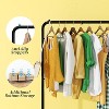 Simple Trending Standard Clothes Clothing Garment Rack Black - 4 of 4