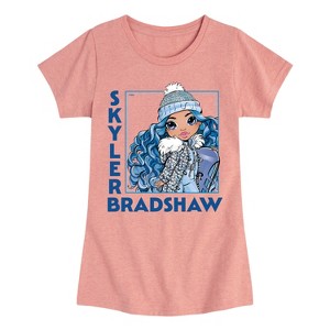 Girls' - Rainbow High - Skyler Bradshaw Winter Fitted Short Sleeve Graphic T-Shirt - 1 of 4