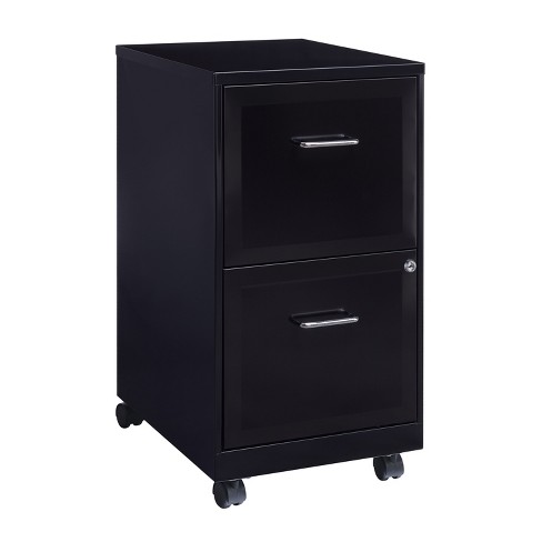 2 Drawer Lateral File Cabinet, Metal Storage Cabinet with Drawers, Locking  File Cabinet with Storage Shelves, Metal Storage Cabinets for