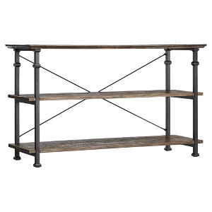 Ronay Rustic Industrial Console Table - Inspire Q® - 1 of 4