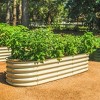 Vego Garden 6-in-1 Modular Rectangular Metal Outdoor Raised Garden Bed 42"x60"x17" - 2 of 4