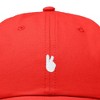 Dalix Lil Peace Sign Embroidered Cotton Cap Outdoor Dad Hat Womens - 2 of 4