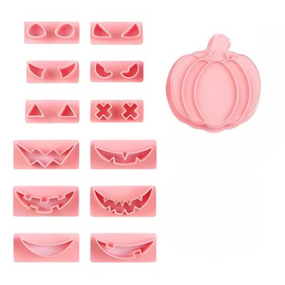 Kitcheniva Halloween Pumpkin Cookie Cutter Set 13 pcs