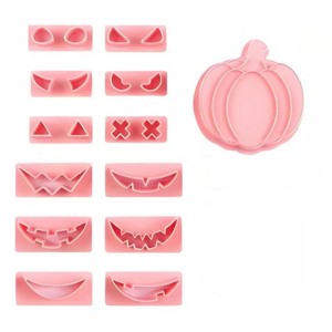 Kitcheniva Halloween Pumpkin Cookie Cutter Set 13 pcs - 1 of 4