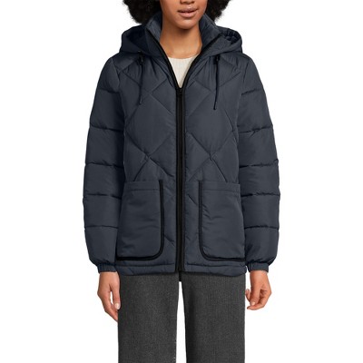Lands' End Women's FeatherFree Insulated Diamond Quilted Jacket