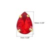 Unique Bargains Glass Craft Embellishments Flat Back Four Claws Teardrop Gems 20 Pcs - 2 of 4