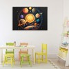 Stupell Industries Round Cosmic Solar System Canvas Art - 3 of 4