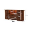 TV Stand for 65 Inch TV, 58.3" TV Media Console, Wooden Storage Cabinet TV Table - 2 of 4
