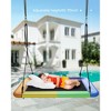 Mastgoal 60" Heavy-Duty Tree Swing with 700lbs Capacity - Waterproof Platform Swing for Kids & Adults, Indoor/Outdoor Multi-Use Play Equipment - 3 of 4