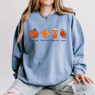 Simply Sage Market Women's Lightweight Garment Dyed Graphic Sweatshirt Fall Favorites