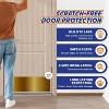 Panther Armor Push Plate, Metal Door Protector for Dog Scratching, Scratch Guards for Doors - 2 of 4
