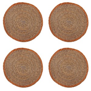 TAG Overstitch Seagrass Placemat S/4 Lavendr - 1 of 1