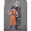 Dragon Ball Z Goku Men's Heather Gray Pajama Pants - 2 of 3