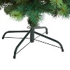 4ft. Assorted Green Pine Artificial Christmas Tree with 70 LED Lights – Compact Festive Holiday X-Mas Tree - 4 of 4