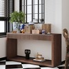 Bella Depot 60" Modern 2-Drawer Fluted Console Tablee for Living Room, Hallway, Entryway, Home Office - 3 of 4