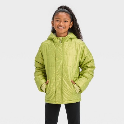 Boys' Puffer Jacket - All In Motion™ Green S