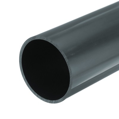 Unique Bargains PVC Water Plumb DIY Crafts High Impact Rigid Round Pipes 8" Length