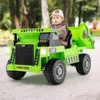 Infans Kids Ride-On Dump Truck w/ Wireless Connection Music LED Lights Soft Start - 3 of 4
