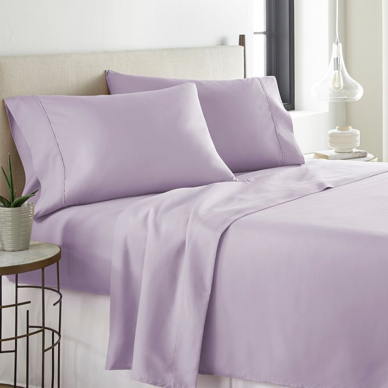 HC Collection Pillowcase and Sheet Bedding Set 1800 Series, 3 of 8