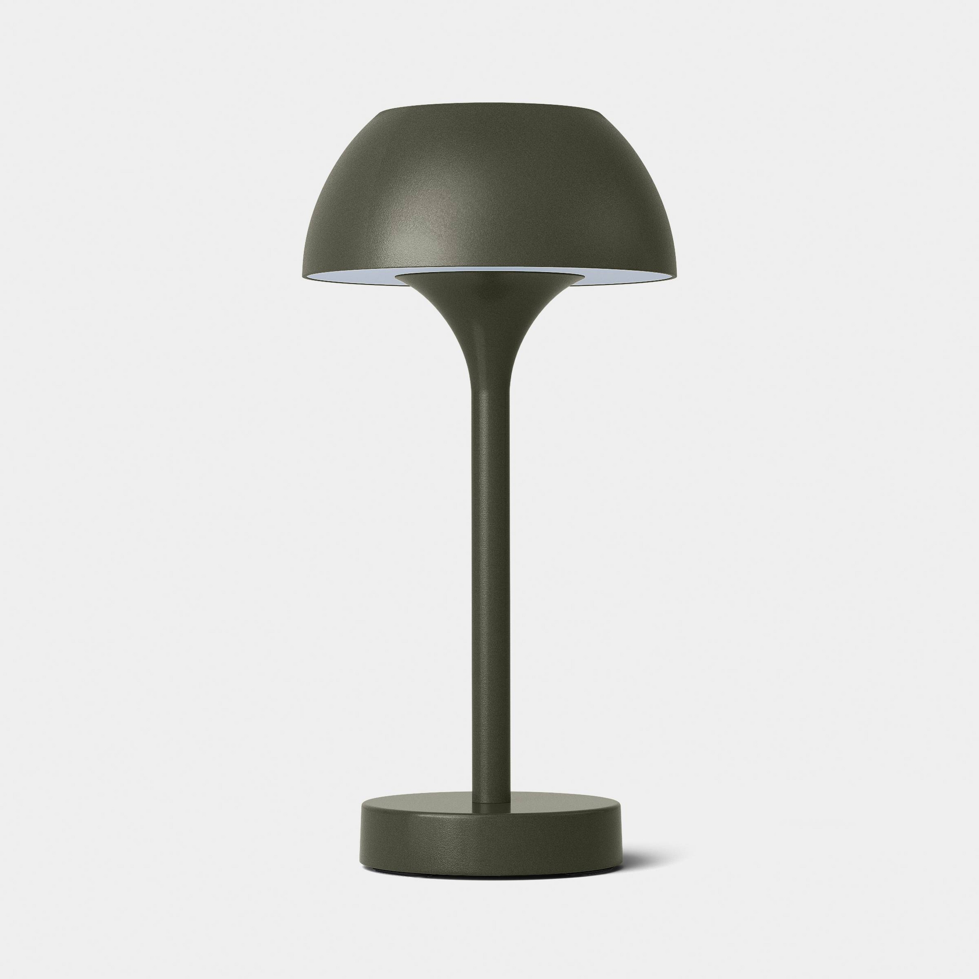 Battery/Solar LED Outdoor Touch Accent Table Lamp Green - Threshold™