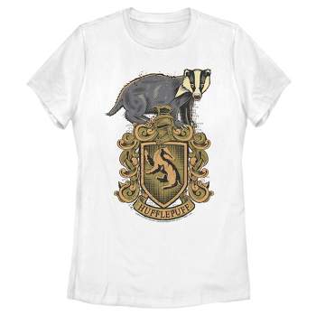 Women's Harry Potter Hufflepuff Crest T-Shirt