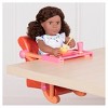 Our Generation Let's Hang Clip-On Chair for 18" Dolls - Bright Dots - image 2 of 4