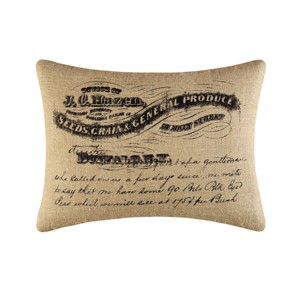 C&F Home 18" x 24" General Produce Burlap Printed Pillow - 1 of 4