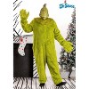 HalloweenCostumes.com XX Large   Adult Plus Size Deluxe The Grinch Jumpsuit with Latex Mask, Green - 2 of 4
