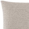 Kenneth Cole New York Kcny Essentials Throw Pillow, Knit, Linen Ash, 16" X 16" - 2 of 3