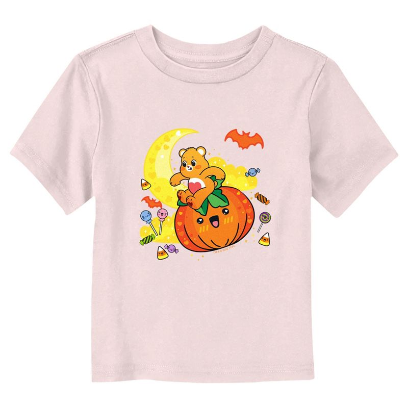 Care Bears Tenderheart Bear Cute Halloween T-Shirt, 1 of 4