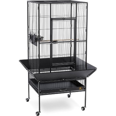 Prevue Pet Products 3352BLK Park Plaza Bird Cage, Black Hammerstone, Large