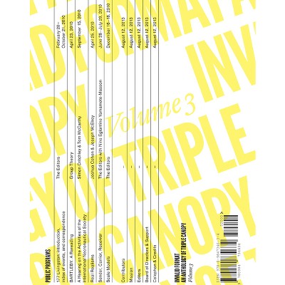 Invalid Format: An Anthology of Triple Canopy, Volume 3 - (Paperback)