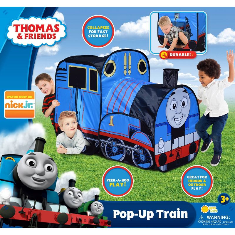 Thomas &#38; Friends - Thomas The Train-  Pop Up Tent, 3 of 9