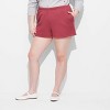 Women's High-Rise Fleece Shorts - Wild Fable™ - 2 of 3