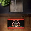 Stupell Industries Tis The Season Candy Heart Printed Anti-Fatigue Floor Mat, design by Suzanne Nicoll, 30"x18" - 2 of 4
