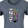 Women's - Teenage Mutant Ninja Turtles - Donatello, Raphael, Leonardo, & Michelangelo Graphic T-shirt Dress - 2 of 4