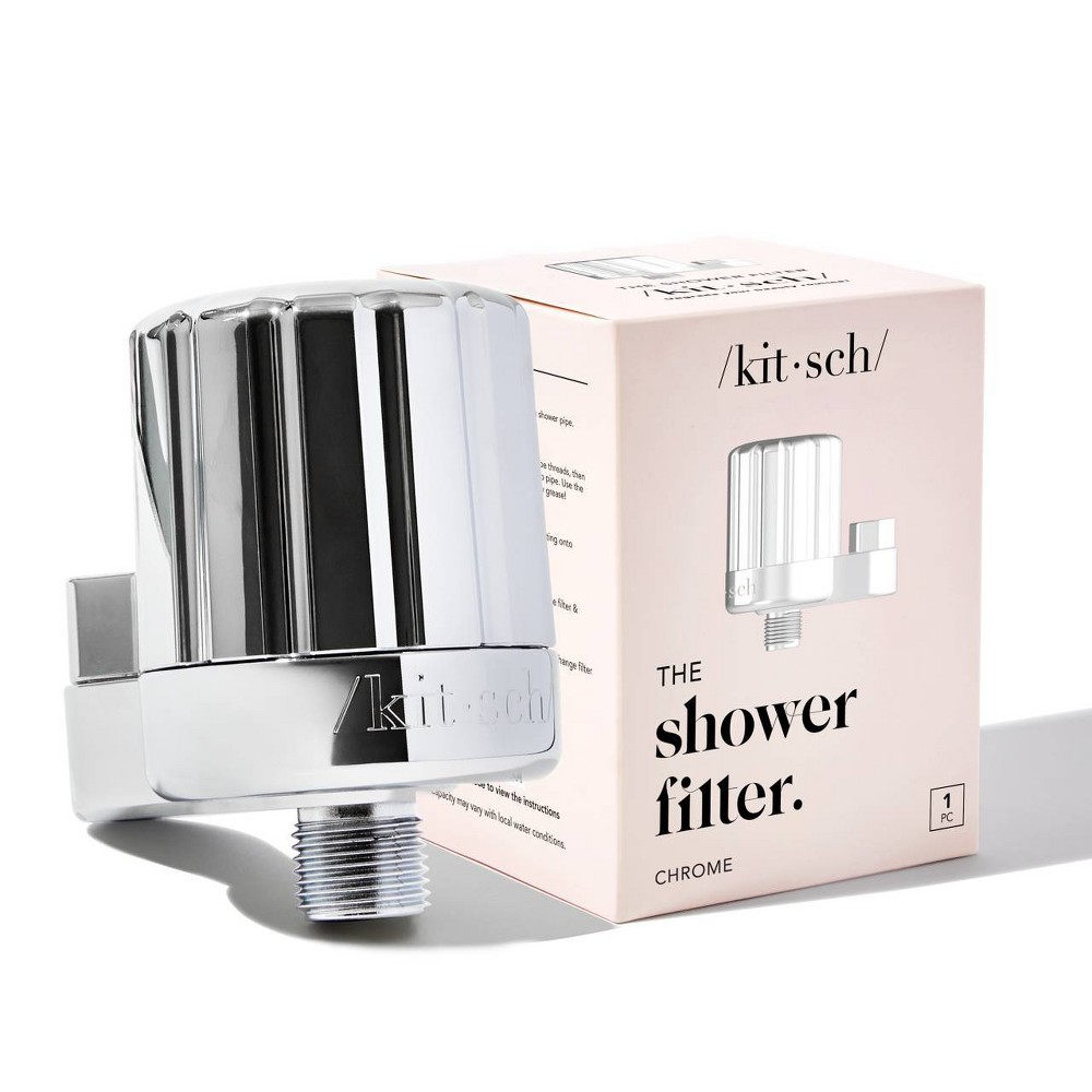 Kitsch The Shower Filter Replacement Water Filters and Cartridges - Chrome