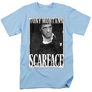 Scarface Business Face Adult T-Shirt - 1 of 4