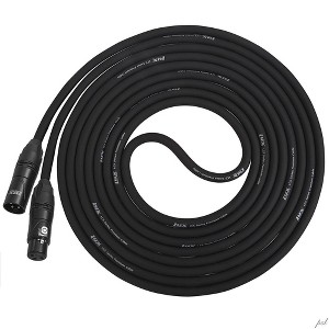LyxPro Quad Series XLR Cable, Male-to-Female Microphone Cable - 1 of 3