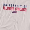 Men's University of Illinois Chicago Official Stacked T-Shirt - 2 of 4