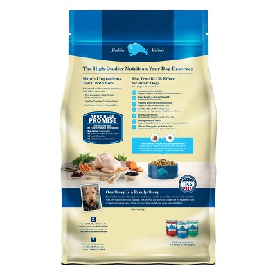 Blue Buffalo Adult Chicken and Brown Rice Dry Dog Food, 5 lbs