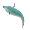 Italian Ornaments 3.0 Inch Aqualyn Waver Dolphin Playful Tree Ornaments - 3 of 4