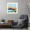 Amanti Art Colorfield No. 15 by Jan Weiss Wood Framed Wall Art Print - 4 of 4