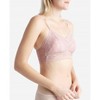 Women's 2-pack Lace V-neck Bralette - Danskin - 3 of 4