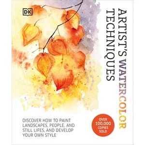 Artist's Watercolor Techniques - by  DK (Hardcover) - 1 of 1