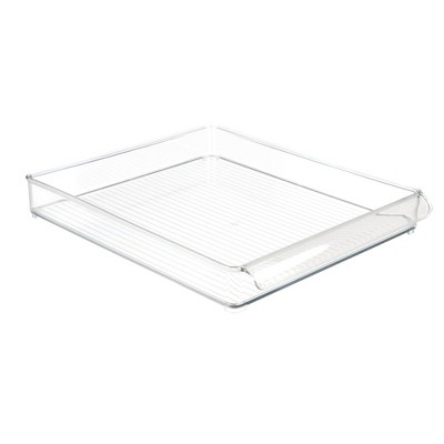 InterDesign Fridge and Freezer Storage Tray Large Clear